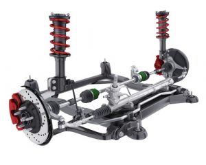 Car,Suspension,And,Brake,Disk,And,Steering.,3d,Illustration - Meineke Carolinas Meineke Car Care | Suspension | Shock Absorbers | Rock Hill